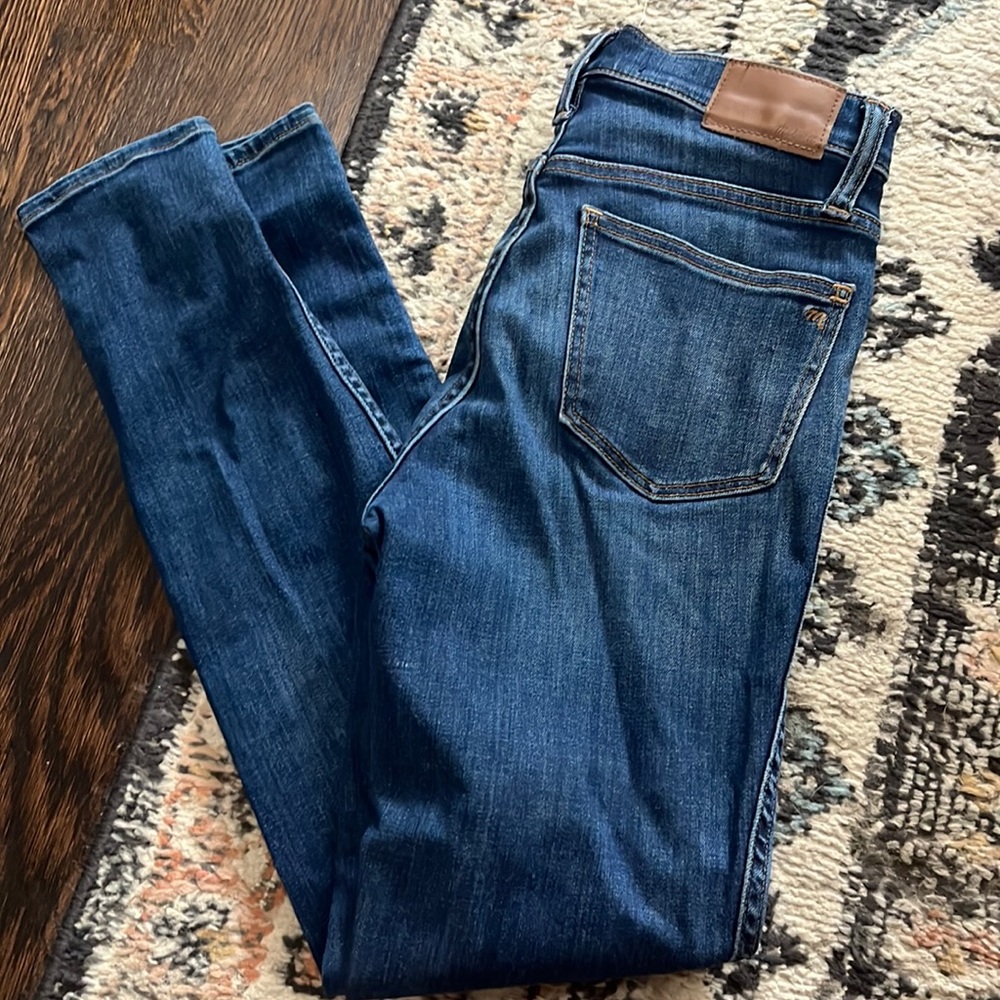 Madewell 10” High Rise Skinny Jeans